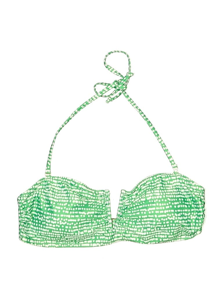 Pre-owned Catherine Malandrino Swimsuit Top Green Swimwear