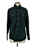 Assorted Brands Solid Green Long Sleeve Button-Down Shirt Size S - photo 1