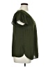 East Adeline 100% Polyester Green Short Sleeve Blouse Size 1X - photo 4
