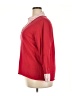 Elementz 100% Cotton Polka Dots Red Pullover Sweater Size 3X - photo 5
