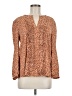 Ann Taylor Brown Long Sleeve Blouse Size M - photo 1
