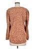 Ann Taylor Brown Long Sleeve Blouse Size M - photo 2