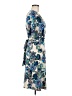 Donna Morgan Paisley Blue Cocktail Dress Size 8 - photo 4
