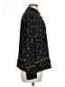 H&M 100% Polyester Stars Black Long Sleeve Blouse Size 12 - photo 4