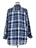 Style&Co 100% Rayon Plaid Blue Long Sleeve Blouse Size 2X - photo 2