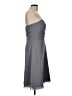 Liz Fields 100% Polyester Solid Gray Cocktail Dress Size 10 - photo 4