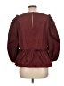 Cinq à Sept 100% Polyester Burgundy 3/4 Sleeve Blouse Size L - photo 2