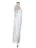 Lulus 100% Polyester Silver Cocktail Dress Size S - photo 4