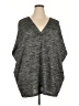 Zenana Outfitters Gray Poncho Size 3X - photo 1
