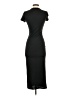 Shein Solid Black Casual Dress Size S - photo 2