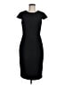Vince Camuto Solid Black Cocktail Dress Size 8 - photo 1