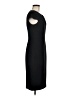 Vince Camuto Solid Black Cocktail Dress Size 8 - photo 4