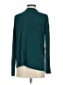 Express Teal Long Sleeve Blouse Size S - photo 2