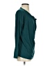 Express Teal Long Sleeve Blouse Size S - photo 4