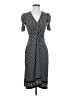 Max Studio Polka Dots Black Casual Dress Size S - photo 1