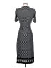 Max Studio Polka Dots Black Casual Dress Size S - photo 2