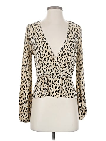 WAYF Long Sleeve Blouse (view 1)