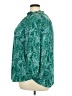 J.Jill Paisley Green 3/4 Sleeve Button-Down Shirt Size 3X - photo 5