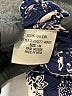 Mi ami 100% Rayon Paisley Blue Shorts Size M - photo 4