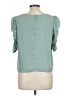Forever 21 100% Polyester Green Short Sleeve Top Size L - photo 2
