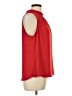 Daniel Rainn 100% Polyester Red Sleeveless Blouse Size L - photo 4