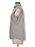 Assorted Brands Gray Sleeveless Button-Down Shirt Size L - photo 5