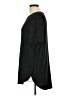 Ann Taylor Solid Black Short Sleeve Top Size L - photo 5