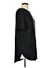 Ann Taylor Solid Black Short Sleeve Top Size L - photo 4
