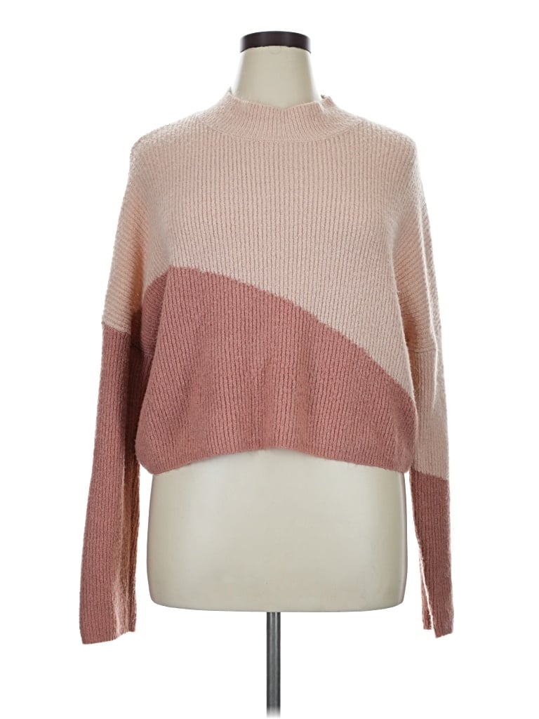 Pre-owned Planet Gold Pullover Sweater In Pink