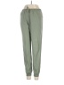 Love Tree Solid Green Track Pants Size S - photo 1