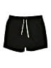 Brooklyn Industries 100% Polyester Solid Black Athletic Shorts Size L - photo 1