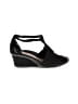 Earth Black Wedges Size 8 - photo 1