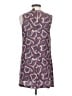 Theory 100% Silk Paisley Purple Sleeveless Silk Top Size S - photo 2