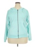 Assorted Brands Teal Zip Up Hoodie Size 20 - photo 1
