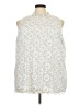 Torrid Ivory Sleeveless Blouse Size 4X Plus (4) - photo 1
