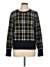 Banana Republic Plaid Black Pullover Sweater Size L - photo 1