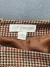 Petite Sophisticate 100% Wool Tweed Brown Wool Skirt Size 2 - photo 4