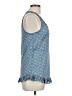 Marc by Marc Jacobs 100% Cotton Blue Sleeveless Top Size 10 - photo 4