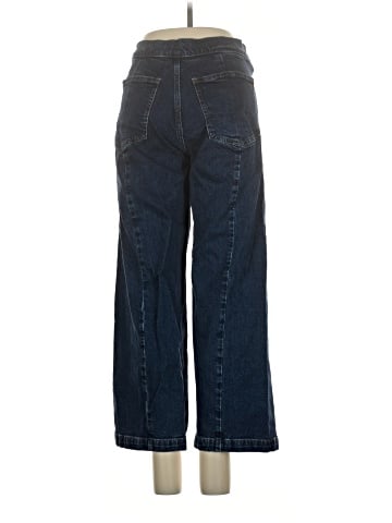Madewell The Petite Emmett Wide-Leg Jean in Leffers Wash: Welt Pocket Edition (view 2)
