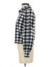 Free Assembly Checkered-gingham Black Long Sleeve Blouse Size S - photo 5