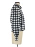 Free Assembly Checkered-gingham Black Long Sleeve Blouse Size S - photo 4