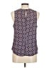 Pim + Larkin 100% Polyester Blue Sleeveless Top Size M - photo 2