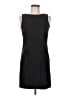 AGB Solid Black Casual Dress Size 6 Petite - photo 1