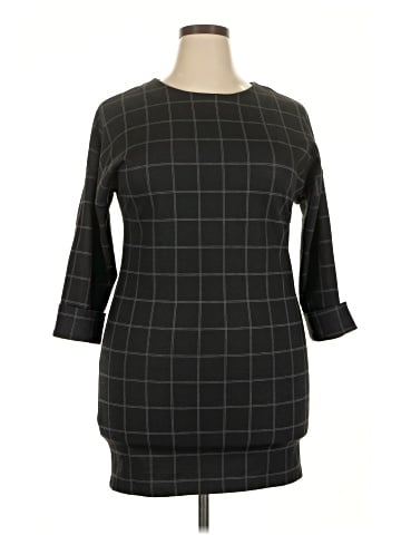 Zara W&B Collection 3/4 Sleeve Top (view 1)