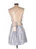 THATSSOFETCH Metallic Silver Cocktail Dress Size 8 - photo 2