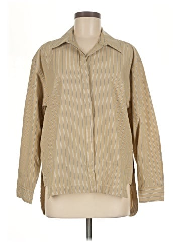Banana Republic Factory Store 3/4 Sleeve Button-Down Shirt (view 1)