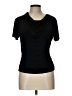 Evan Picone Black Short Sleeve Top Size L (petite) - photo 1