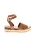 SODA Tan Wedges Size 7 1/2 - photo 1