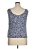 Alex Evenings Blue Sleeveless Top Size 1X - photo 2