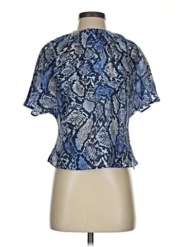 Worthington Short Sleeve Blouse (view 1)